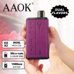 AAOK Dual Flavor 50000 puffs Disposable Vape DTL